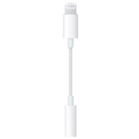 Apple Lightning to 3.5MM Jack Adapter Cable White