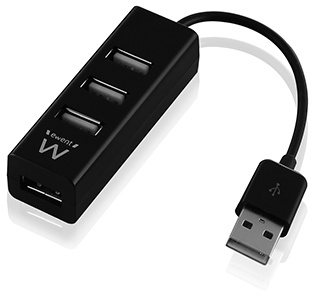 EWENT EW1123 USB 2.0 Hub mini 4 port