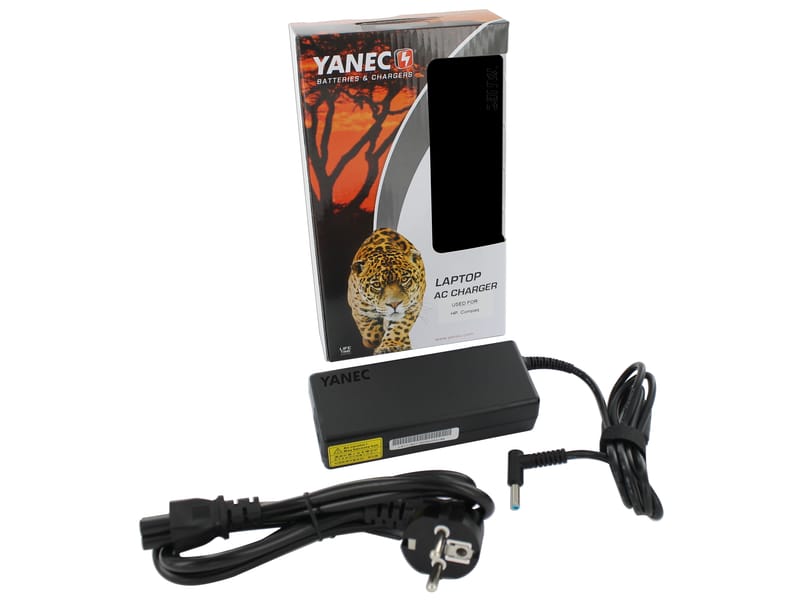 Yanec Laptop AC Adapter 90W voor HP 4.5x3.0 connector