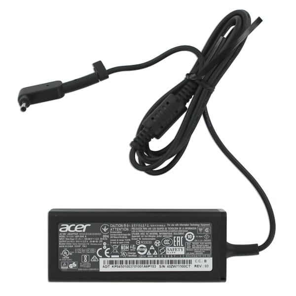 Acer Laptop AC Adapter 45W zwart