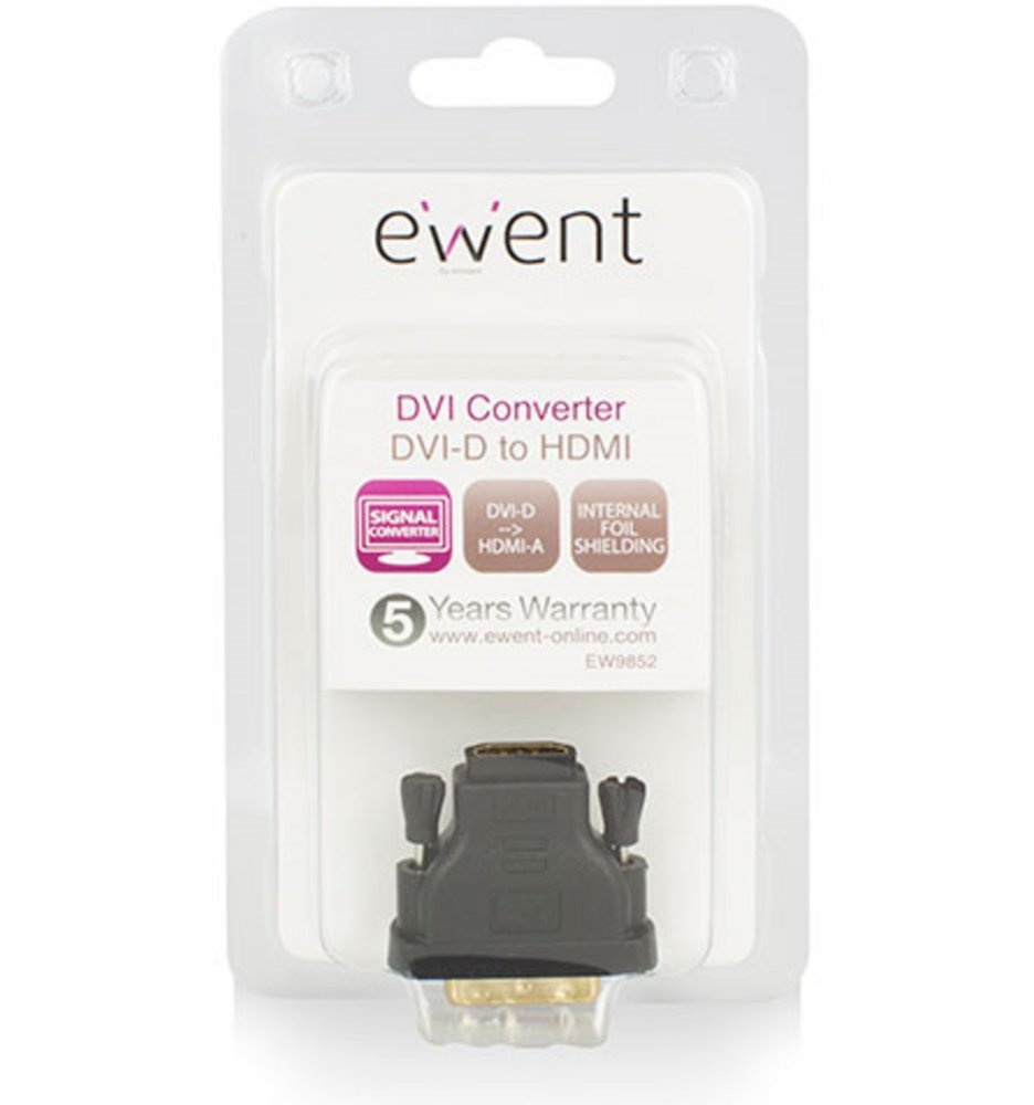 Ewent DVI-D to HDMI converter