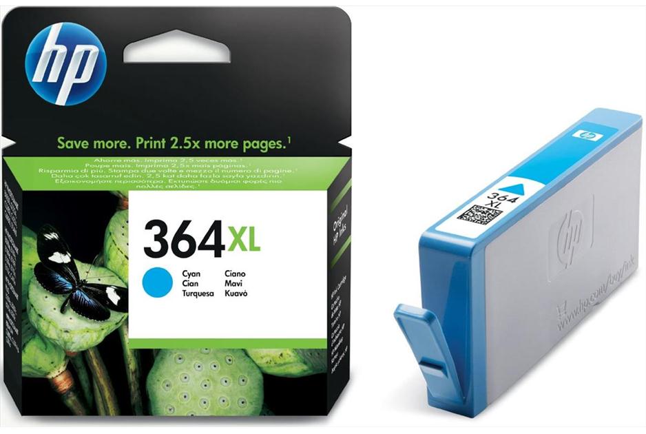HP 364XL Cyaan Inkt Cartridge 750 Pagina's