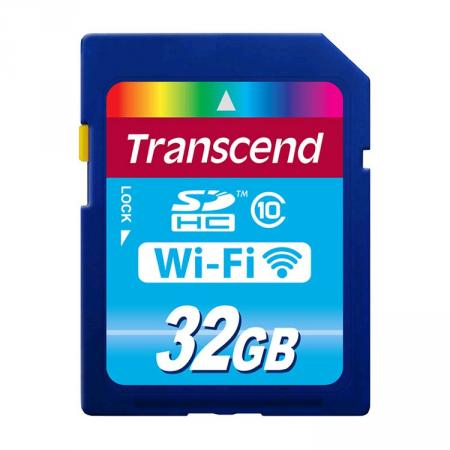 TRANSCEND 32GB WiFi SDHC 10 Card Class10