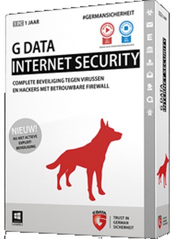 G DATA Internet Security 2015 NL - 1 PC - 1 jaar