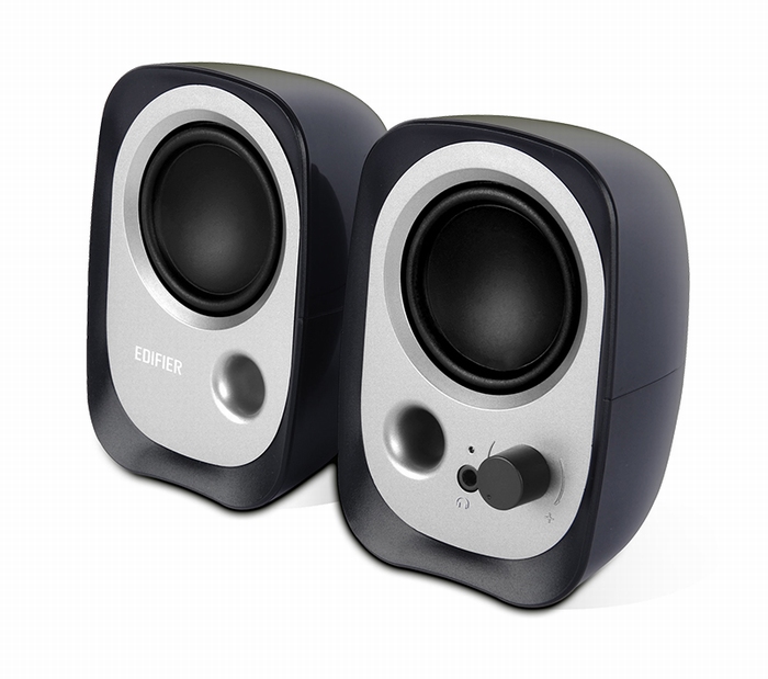 Edifier Speakerset R12U 2.0, 4W (zwart)