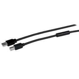 [USB2HAB50AC] 15m USB 2.0 A to B Cable Actief