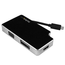 [CDPVGDVHDB] StarTech.com AV reis adapter 3-in-1: USB-C naar VGA, DVI of HDMI - 4K