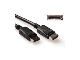 [EW9840] Ewent DisplayPort Kabel 2.0 Meter - Zwart