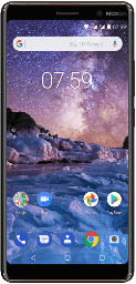 [11B2NB01A09] Nokia 7 Plus Zwart