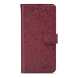 [MSFWLT1518] My Style Flex Wallet for Apple iPhone 15 Bordeaux
