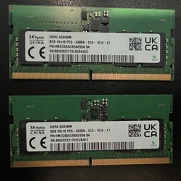 [hmcg66agbsa095n] SK Hynix 16GB DDR5 SODIMM (kit 2x 8GB) 5600Mhz hmcg66agbsa095n