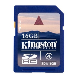 Kingston SDHC kaart 16GB Class 4