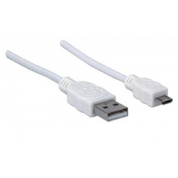 Manhattan USB 2.0 kabel A-MicroB 1m