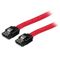 [LSATA18] STARTECH.com SATA Data Transfer Cable - 45.72 cm - 1 x Male SATA - 1 x Male SATA - Red