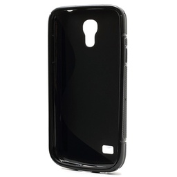 [8007487] TPU Case s curve zwart voor Samsung Galaxy S4 mini