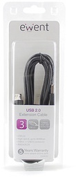 [EW9622] Ewent EW9622 - USB 2.0 verlengkabel 3m