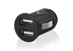 [EW1203] EWENT USB2.0 car charger Mini size two port 2.1A