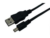 [CU0016] LogiLink USB Kabel A -> mini B St/­St 1.80m zw 4 PIN