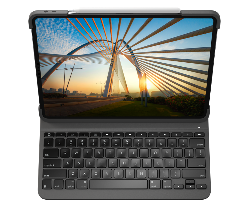 Logitech SLIM FOLIO toetsenbord voor iPad Pro 12.9 inch 2018/2020