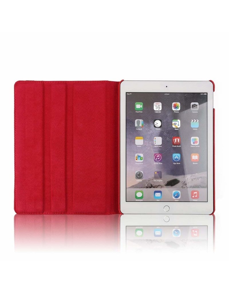 iPad Air 10.5 (2019) hoes - Draaibare Book Case - Rood