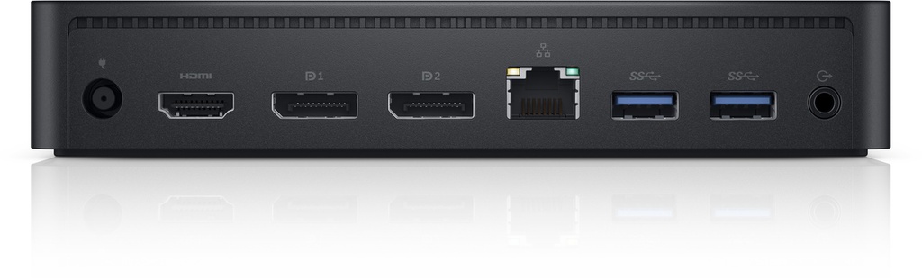 DELL D6000 Bedraad USB 3.0 (3.1 Gen 1) Type-C Zwart