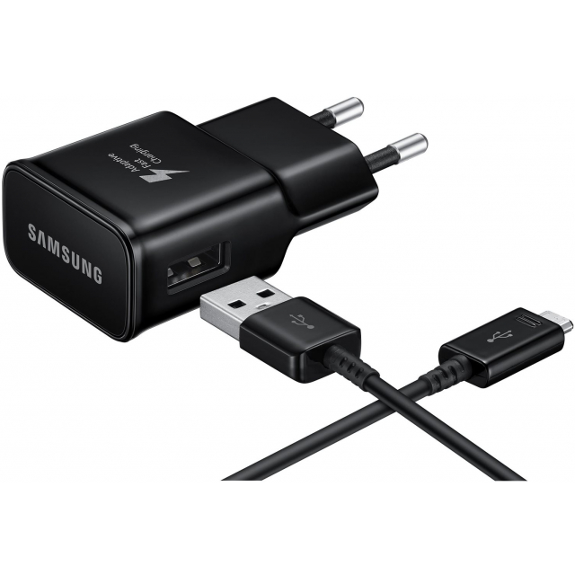 Samsung Adaptive Fast Charging Travel Charger USB-C incl. Cable 2.0A Black