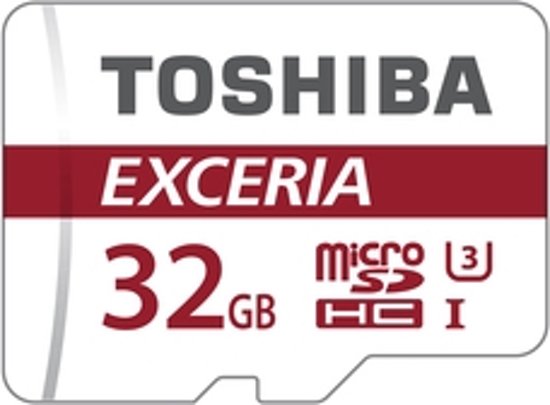 Toshiba Micro SD EXCERIA 32GB RED CLASS 10