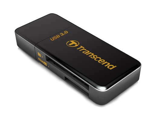 Transcend RDF5 USB3.0 Card Reader zwart