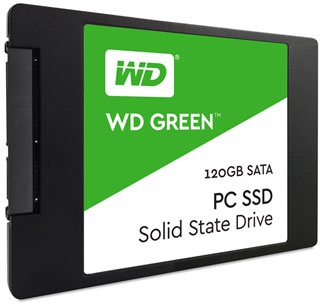 WD Green SSD 2,5" (WDS120G1G0A) 120GB