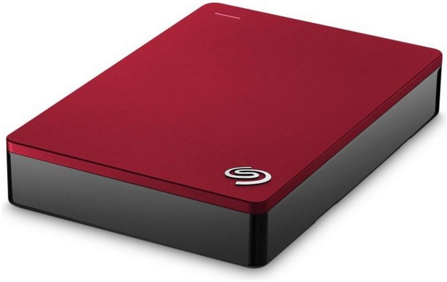 Seagate BackupPlus Portable 4TB externe harde schijf rood