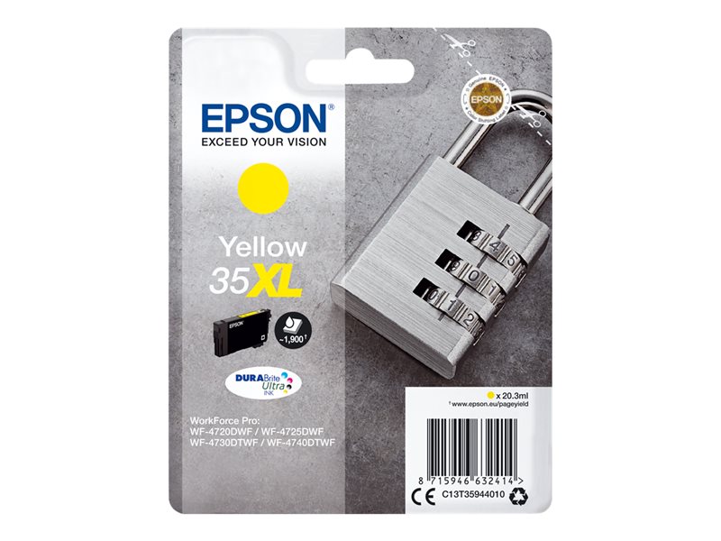 Epson 35XL inktcartridge geel