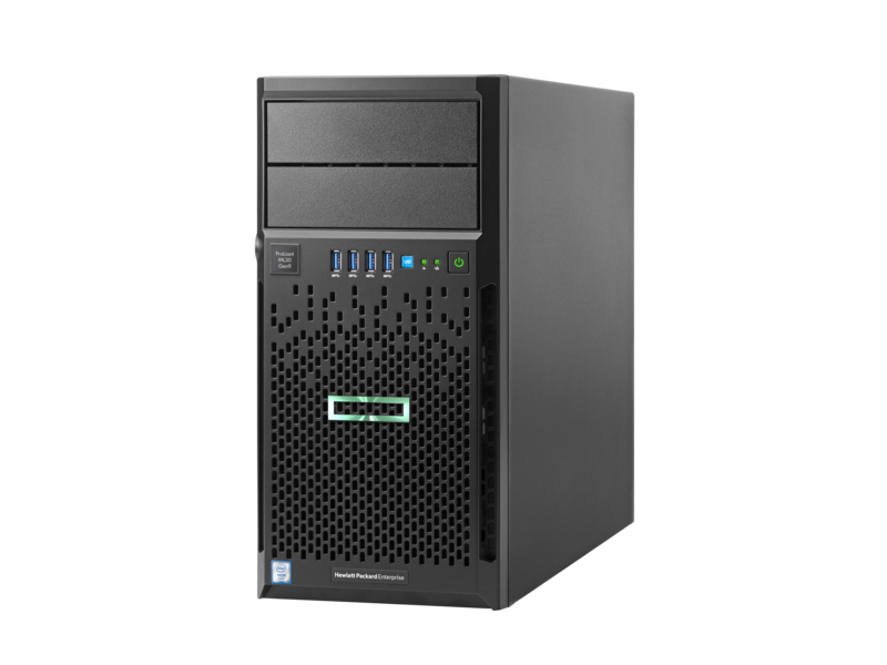 HPE ML30 Server Gen9 E3-1220v6 16GB DDR4 2x2TB RAID Windows Server 2016 essentials