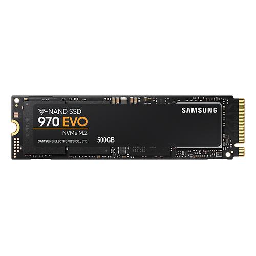 Samsung 970 EVO, 500 GB m.2 nvm-e SSD