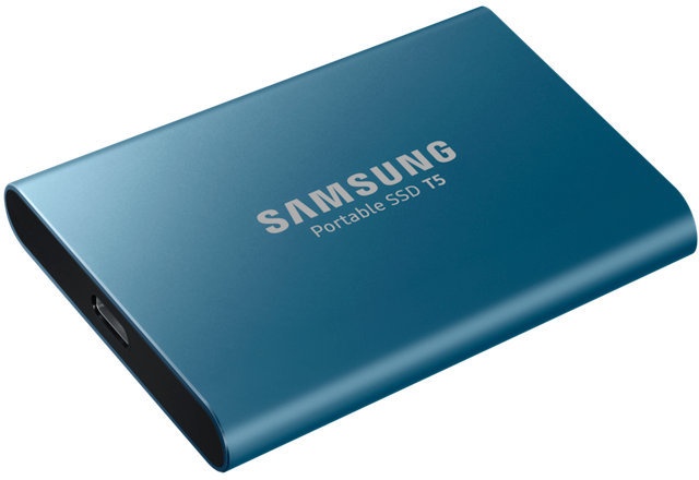 SAMSUNG SSD 250GB T5 extrenal SSD Blue