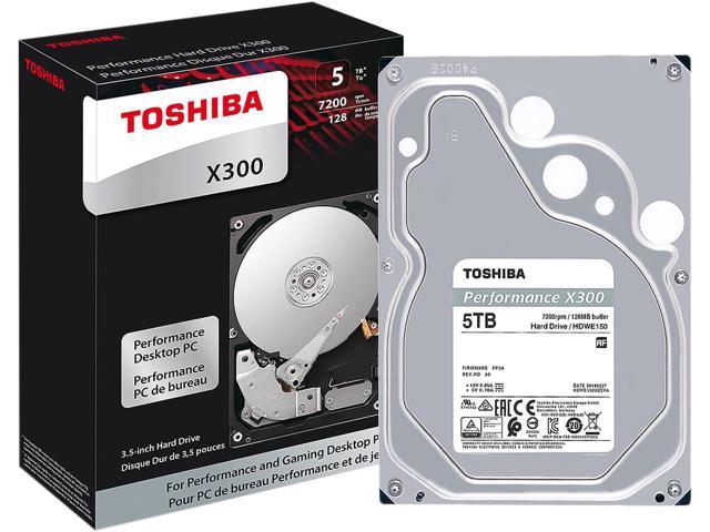 Toshiba 5TB X300 - High-Performance Hard Drive