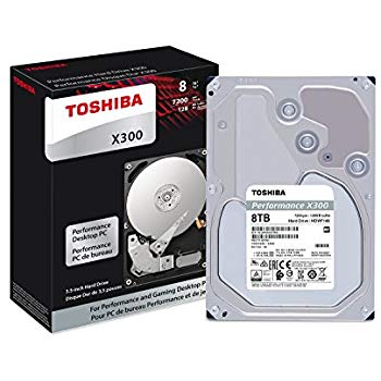 Toshiba 8TB X300 - High-Performance Hard Drive