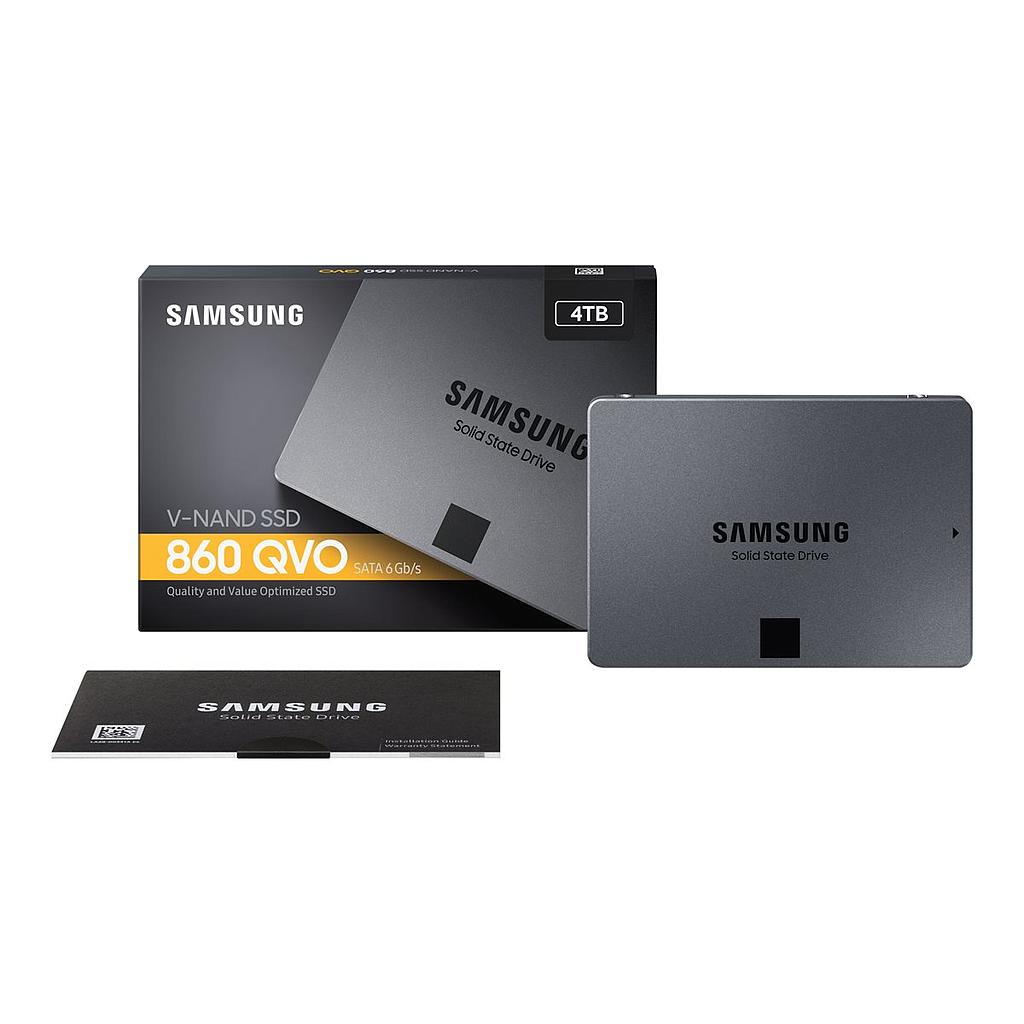 Samsung 860 QVO internal solid state drive 2.5" 4 TB SATA III V-NAND MLC