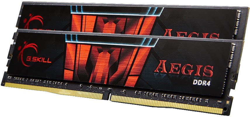 G.Skill AEGIS DDR4 16 GB: 2 x 8 GB DIMM 288 PIN