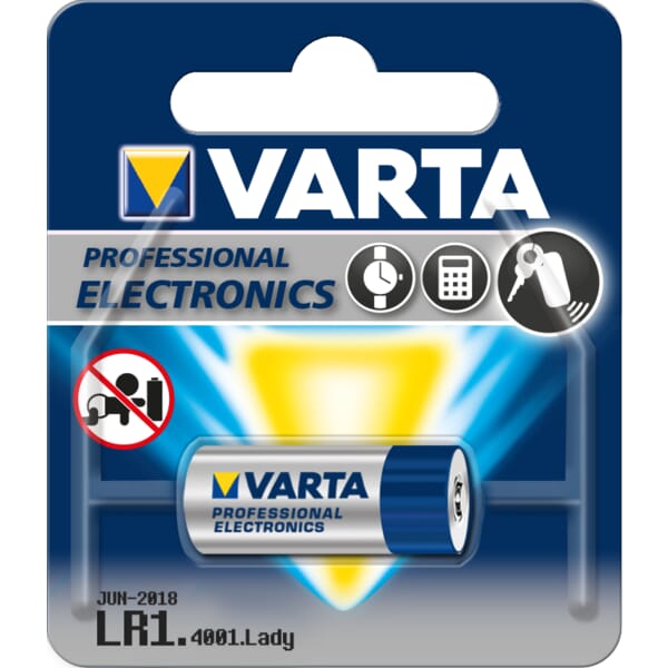 Varta Professional N/LR1 Alkaline Batterij 1 Stuk Blister