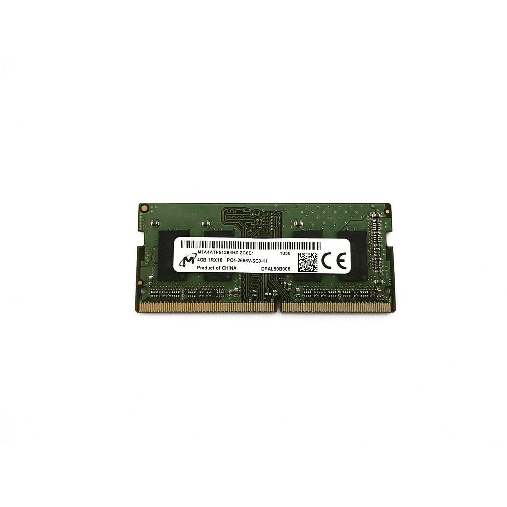 MICRON RAM 4 GB DDR4 2666