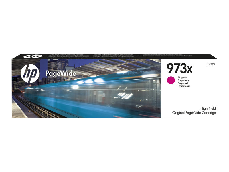HP 973X - hoog rendement - magenta - origineel - PageWide - inktcartridge