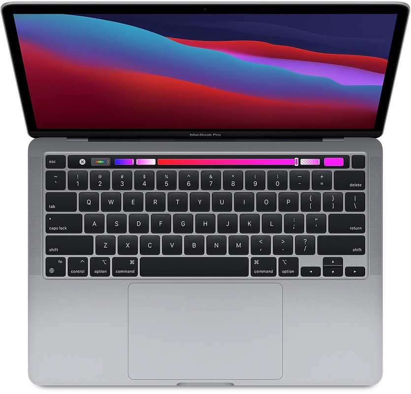 Apple MacBook Pro 2020 M1, 8GB ram, 8-core GPU, 256GB ssd, Spacegrijs