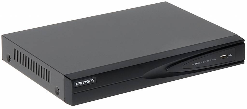 Hikvision DS-7604NI-K1/4P(B) 4 kanaals NVR 4xPoE