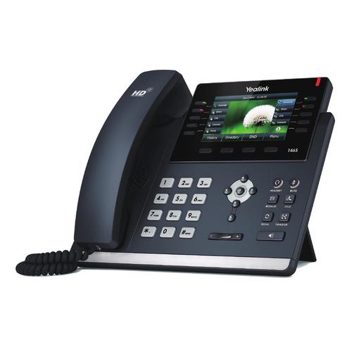 Yealink SIP-T46S IP telefoon Zwart Handset