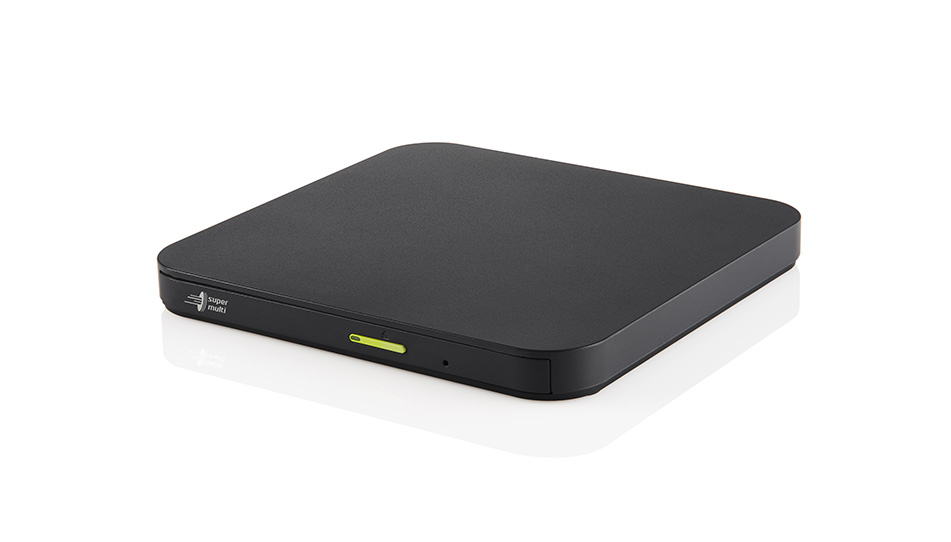 HLDS Hitachi-LG Portable DVD for Android - Zwart - Lade - Tablet - DVD±RW - USB 2.0 - 60000 uur