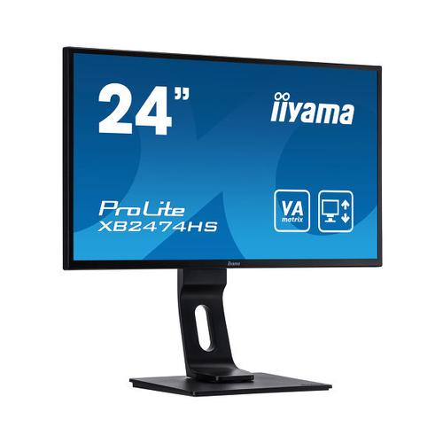 iiyama ProLite XB2474HS-B2 LED display 59,9 cm (23.6") 1920 x 1080 Pixels Full HD Zwart