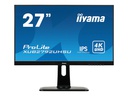 Iiyama ProLite XUB2792UHSU-B1 - 68,6 cm (27") - 3840 x 2160 Pixels - 4K Ultra HD - LED - 4 ms - Zwart