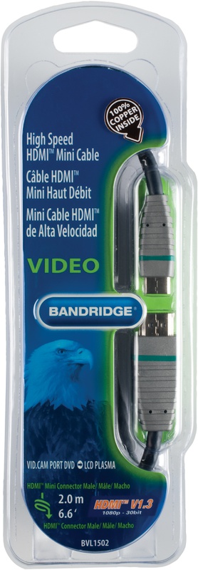 BandBrige HDMI to HDMI cable - 2 meter