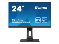 Iiyama ProLite XUB2493HS-B5 - 60,5 cm (23.8") - 1920 x 1080 Pixels - Full HD - LED - 4 ms - Zwart