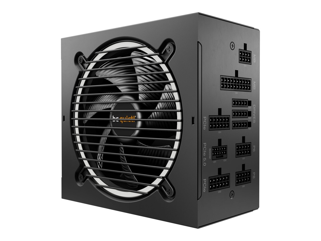 be quiet! voeding PURE POWER 12 M 850W 80+ goud